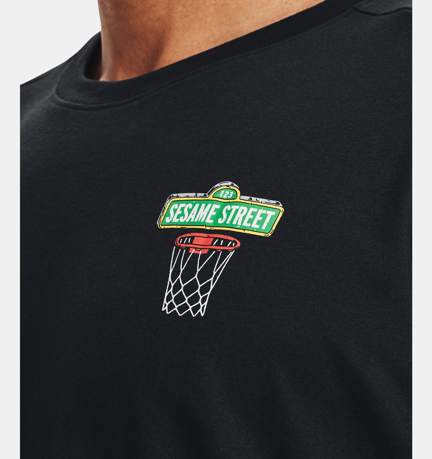Men's Curry Sesame Street Graphic T-Shirt | Under Armour ID Men's Curry Sesame Street Graphic T-Shirt | Under Armour ID